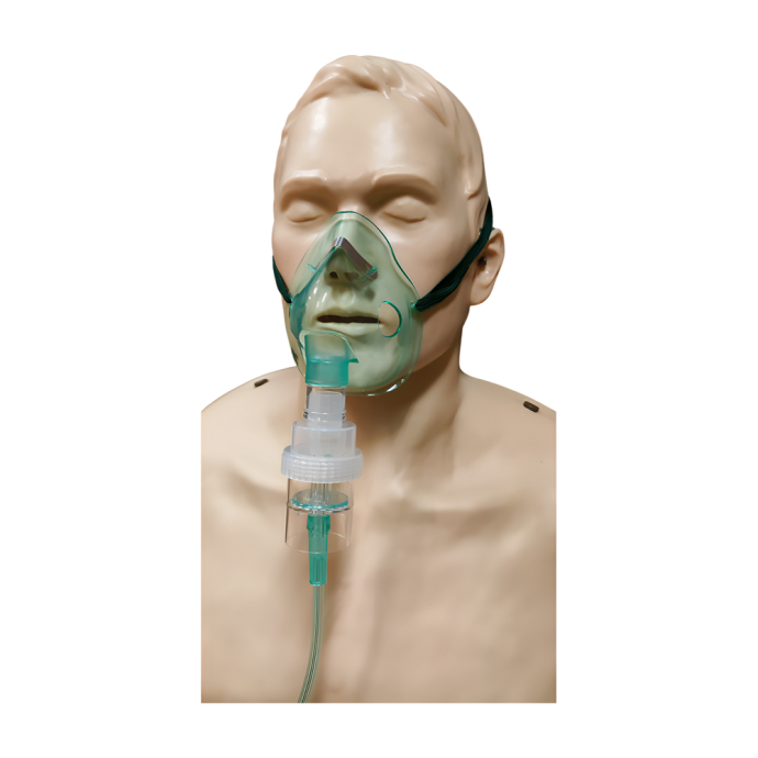 Maska tlenowa z nebulizatoremi drenem - 1